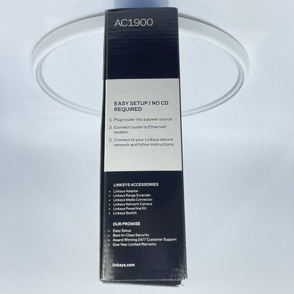 Linksys EA6900 AC1900 1900 Mbps 5 Port Dual Band Wireless Router Smart WiFi - Picture 6 of 11